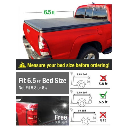 Industries BAKFlip G2 Hard Folding Truck Bed Cover 226121 2014-18 GM Silverado, Sierra 6' 5"