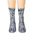 thumbnail image 2 of SPRING PARK Unisex Animal Paw Socks 3D Printed Crew Middle Tube Men Women Kids Cotton, 2 of 8