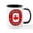 White/Black Inside, variant on CafePress - Edmonton Canada Mugs - 11 oz Ceramic Mug - Novelty Coffee Tea Cup