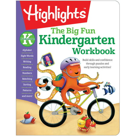 The Big Fun Kindergarten Workbook: Build Skills and Confidence Through Puzzles and Early Learning Activities! (Best Way To Build Deltoids)