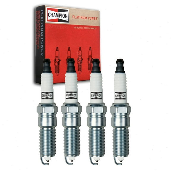 4 pc Champion Platinum Spark Plugs compatible with GMC Acadia 2.5L L4 2017-2020