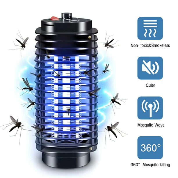Electric Mosquito Lamp Outdoor Indoor Fly Bug Insect Zapper PCS - Walmart.com