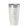 thumbnail image 1 of Herrington Lake Map Tumbler Travel Mug Insulated Laser Engraved Coffee Cup Kentucky 20 oz White, 1 of 1