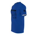 thumbnail image 3 of Blue Patriotic American T-shirt, Freedom Flag, American Flag Shirt, 3 of 7