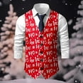 thumbnail image 5 of MuXiKeJi Clothes Men’s Christmas Vest,Printed Festive Party Outerwear Jacket,Holiday Graphic Sweater Vest Adult Fall Winter Clothes, 5 of 6