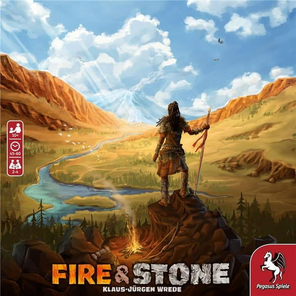 Pegasus Spiele PES51233E Jeu de Société Feu & Pierre