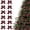 Burgundy, variant on HCBY 12Pcs Christmas Bow Decorations, Glitter Holiday Ornaments Sequin Ties Bows for Xmas Tree, Wreath, DIY Crafts, Gift Wrapping, Party Decor(Gold,3.54")