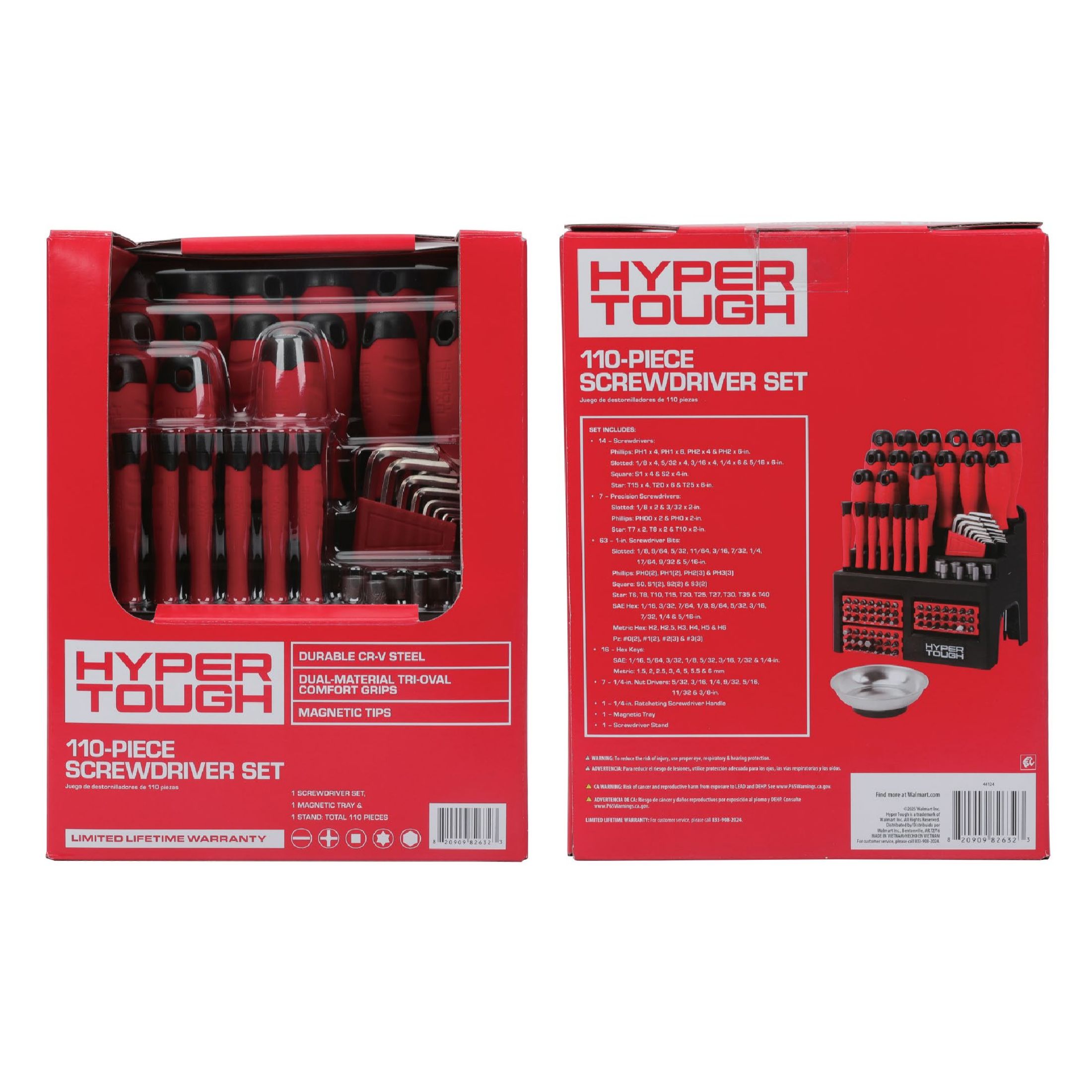 Hyper Tough 110-Piece Screwdriver Set with Storage Rack photo 8