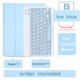 thumbnail image 1 of Teclado inalámbrico ratón mágico para iPad Pro 11 funda 2021 2020 Air 4 10,2 9th 8th generación funda Mini 6 Air 2 teclado bluetooth Deng Xun unisex, 1 of 2