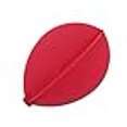 thumbnail image 2 of Fit Flight Cosmo Darts Lot de 6 Pear Dart Flight (Rouge), 2 of 4