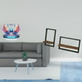 thumbnail image 2 of Escultura de cisne, estatua de ganso, figura de acrílico coleccionable, estante de madera, adorno decorativo único, adecuado para dormitorio, sala de, 2 of 8