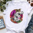 thumbnail image 4 of Camiseta con estampado gráfico de mamasaurus y leopardo de acuarela para mujer, divertida camiseta de dinosaurio jurásico, regalo para el día de la madre para mujer, 4 of 5