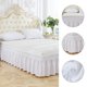 thumbnail image 1 of Falda de Cama, Falda de Cama Elástica Con Lados de Tela, Para El Hogar Familiar, Manta, Colcha para Dormir, 1 of 7