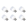 thumbnail image 1 of 6Pcs Mini Portable USB Night Light Mobile LED Small Round Lights For Baby Sleep Mobile Power Charging  Lamps, 1 of 8