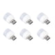 thumbnail image 2 of Juego de luces nocturnas USB portátiles: 6 mini luces LED redondas para el sueño del bebé, lámparas de carga de energía móvil, 2 of 10