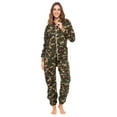 thumbnail image 3 of Unisex Sleepwear Adult Jumpsuit for Women One Piece Pajamas Ladies Non Footed Union Suit Pajamas, 3 of 7