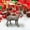 B, variant on Mouliraty Reindeer Christmas Ornaments, Christmas Supplies Sika Deer Decorations Mall Decorations Simulation Sika Deer