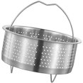 thumbnail image 4 of Steel Steamer For Cooking Vegetables 304 Stainless Steel Lightweight 1Pcs, 4 of 4