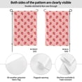 thumbnail image 2 of Wukai Strawberries Garden Flags Double Sided Welcome Garden Yard House Flags Outside Outdoor House (Only Flag), 2 of 8