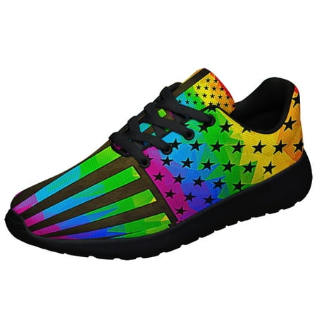 

LGBT Pride Shoes Sneakers Black Size 11