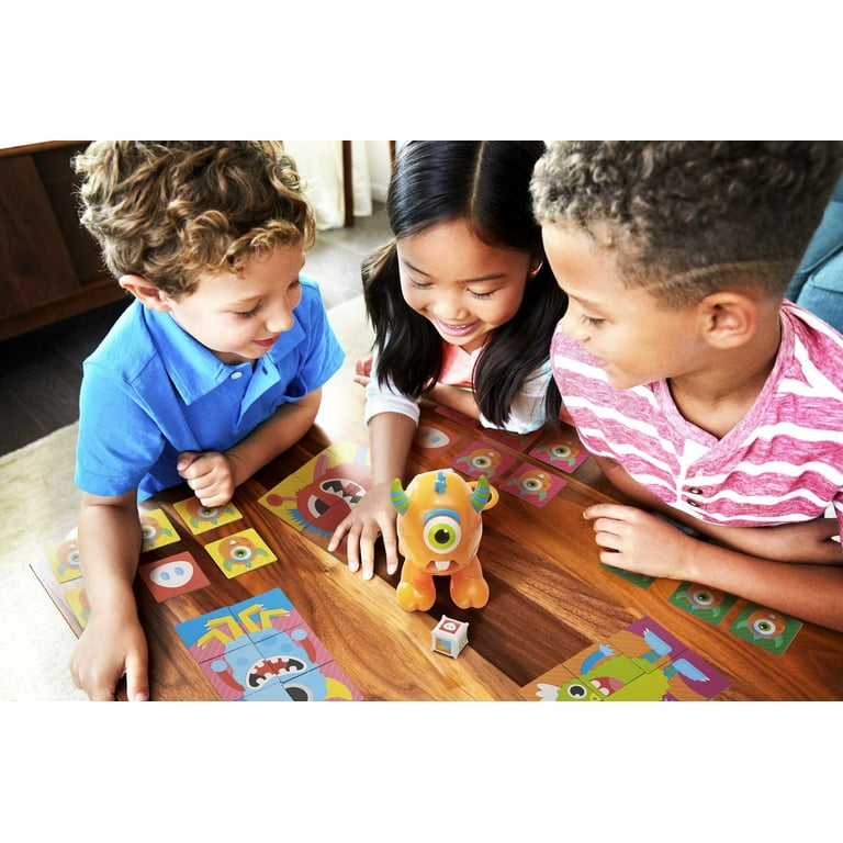 Fisher Price Roll a Match Preschool Kids Game Learn Matching Memory with Monster Dice Roller