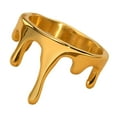 thumbnail image 2 of Anillo para mujer, accesorios de disfraz, creativo, moderno, elegante, joyería con dijes para regalos, día de San Valentín, Halloween, aniversario, Oro Talla 8, 2 of 8