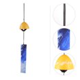 thumbnail image 3 of Miangastore Yellow Metal Wind Chime Auspicious Delicate Appearance 1Pack, 3 of 8