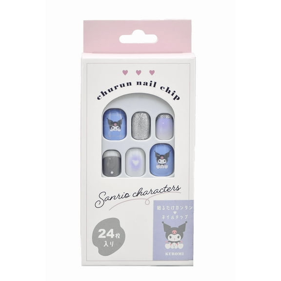 Kamio JapanSanrio Characters Churun Nail Chip - Kuromi