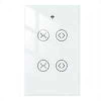 Smart Switch Convenient Intelligent Dimming Switch Easy to Use Zigbee3.0 Mobile Phone Control with Voice Control for Bedroom Office Living Room