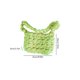 thumbnail image 3 of Bolso de hombro para mujer Bolso tejido informal Bolso elegante de lana islandesa (verde oliva) Sywqhk Para Estrenar, 3 of 5