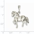 thumbnail image 2 of 14K White Gold Horse Charm, 2 of 2