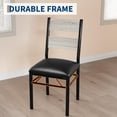 thumbnail image 4 of Bingirl 5-Piece Dining Table Set for 4, Rectangular Kitchen Table with Upholstered Chairs, Perfect for Small Space Apartments, 4 of 7