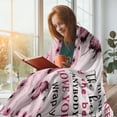 thumbnail image 4 of Cousin Gifts for Women, Cousin Gifts, Cousin Birthday Gifts for Women, Birthday Gifts for Cousin, Gift for Cousin Female, Cousin Gifts for Birthday Christmas, Cousin Blanket 60"X50", 4 of 6