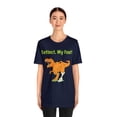 thumbnail image 3 of Funny Amputee T-Shirt “Peg-Asaurus Bone leg V1” Humor Crew Neck T-Shirt, 3 of 4