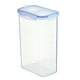 thumbnail image 2 of Recipiente hermético transparente con tapa para almacenar alimentos | Juego de recipientes de plástico para alimentos secos | Organizador de despensa de cocina apto para uso alimentario sin BPA |, 2 of 6