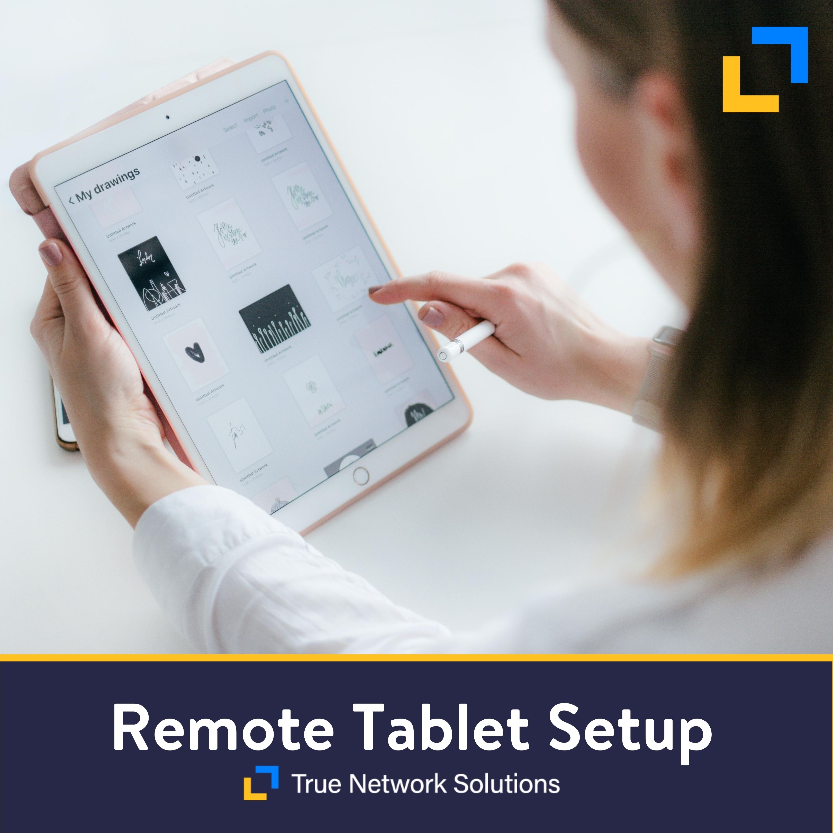 Remote Tablet Setup