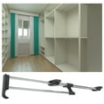 thumbnail image 4 of DEEPCRAFF Iron Clothes Rod Expandable for Home Organization with Round Shape 1Pcs, 4 of 8