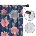 thumbnail image 4 of Blackout Kids Curtains,Pioneer Flower Floral Print Pattern Childrens Insulated Curtains Set Of 2,Bedroom Essentials,Toddler Room Decor 42"x84", 4 of 5