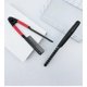 thumbnail image 3 of 2 Pieces Flat Iron Comb Hair Straightener Comb Salon Hair Brush Combs Hairdressing Styling Hair Straightener Straight V Comb (Red, Black), 3 of 5