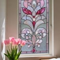 thumbnail image 3 of 17.2x39.37inch Geometric Pattern Dazzling Window Stickers,PVC Waterproof and Dustproof Window Decals, Static Cling Window Film Non-Adhesive Removable Stickers for Bedroom Living Room Decoration, 3 of 6