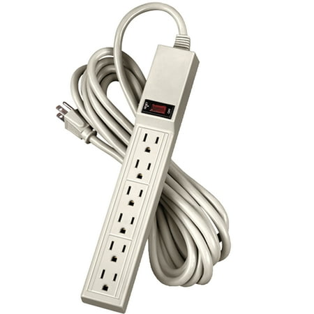 UPC: 0077511990267 | Fellowes Six-Outlet Power Strip  120V  15ft Cord  10 7/8 x 1 7/8 x 1 5/8  Platinum -FEL99026