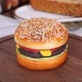 thumbnail image 1 of Simulación de modelo de pastel de hamburguesa, pan falso, juguetes de comida, accesorios de comida, decoración de tienda, 1 of 8
