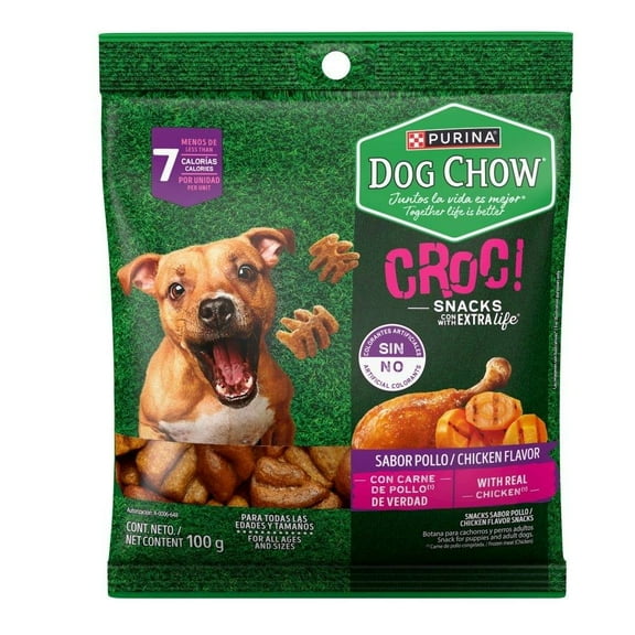 Snack para perro Purina Dog Chow Dog Chow Croc Todas Razas 100g