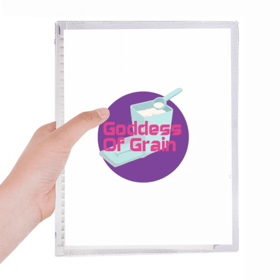 midsummer goddess blessing harvest notebook loose diary refillable journal statiry