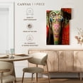 thumbnail image 4 of Elephant Stock Indian Festival Elephant Wall Art - Vertical Canvas Wall Art - Living Room Wall Decor - Animal Canvas - Brown And Red Decor - 8" x 12", 4 of 4