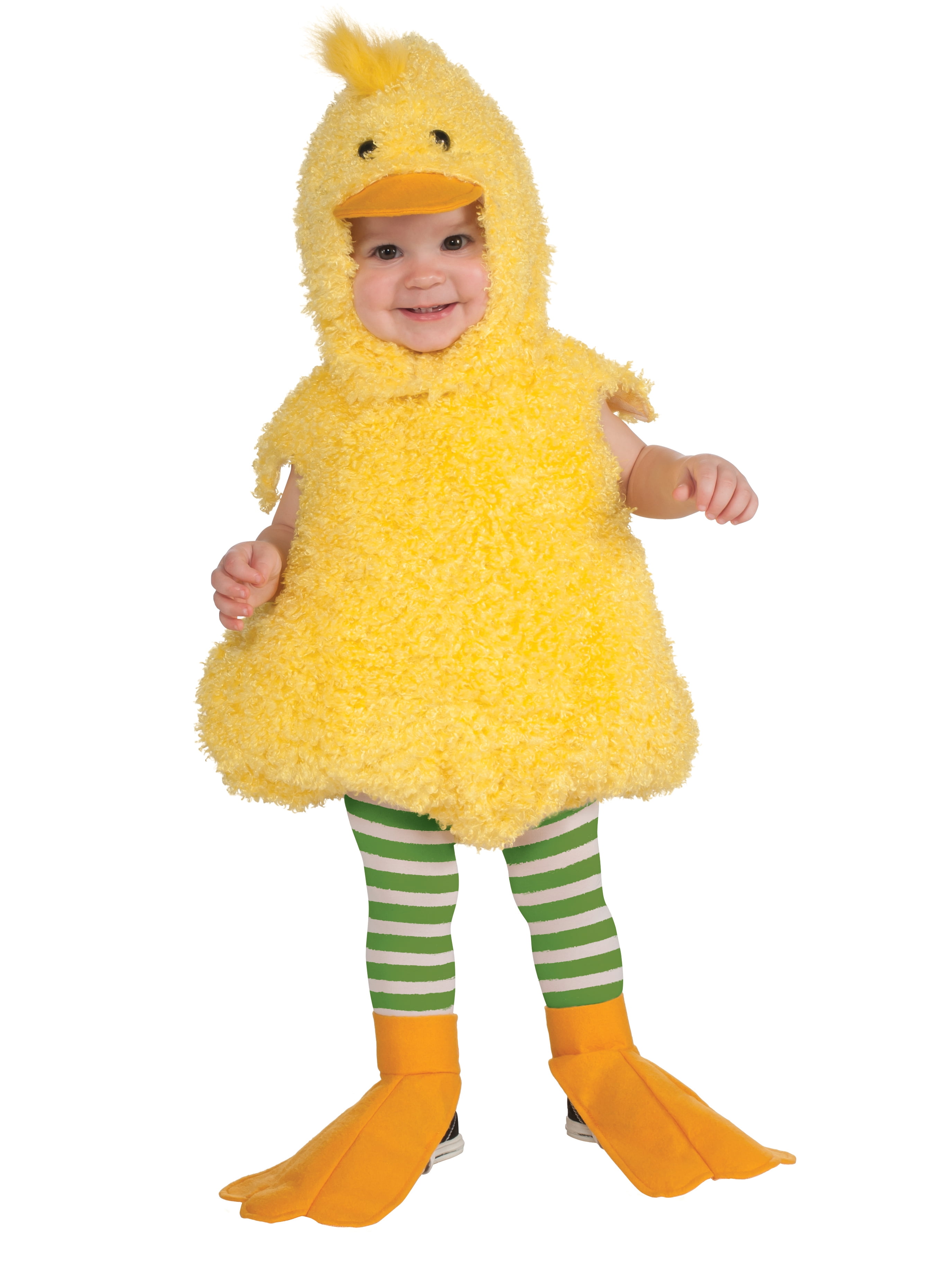 Halloween 12 Month Baby Duck One piece Outfit Yellow 