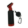 thumbnail image 2 of Cepillo de limpiador de club de golf con cable retráctil con botella de spray Regalo multipropósito al aire libre Cepillo de club de golf fácil de Rojo, 2 of 7