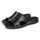 thumbnail image 4 of Amzcrzy Zapatos de mujer,Zapatos de mujer,Zapatillas de mujer, Zapatillas de verano para hombre, de color liso, con punta redonda, planas, informales, de suela suave Sandalias Mujer Zapatillas De Cas, 4 of 6