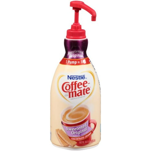 Coffeemate Liquid Coffee Creamer, Pump Dispenser