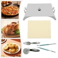 thumbnail image 5 of Pizza Oven Kit, Stainless Steel Portable Pizza Oven for Gas,OvenShovel 21.65*15.04*3.54 in, 5 of 21